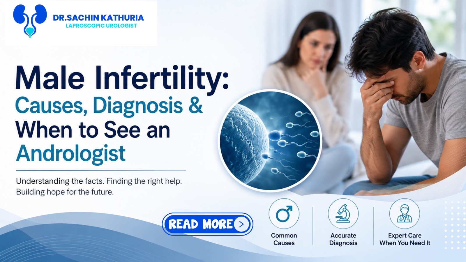 Male Infertility: Causes, Diagnosis & When to See an Andrologist